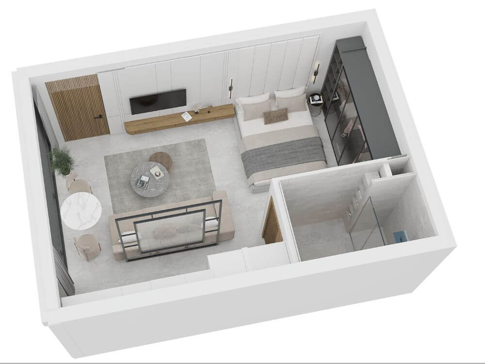 Studio-Apartment Esentepe, 82 m2, £110,000 — Foto 6
