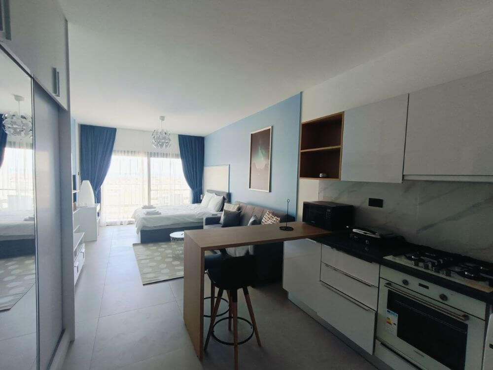 Studio apartment in Bogaz, 60m2, £85,000 — Foto 1