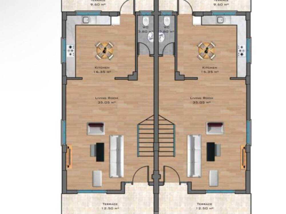 Terraced house Iskele, 186 m2, £175,000 — Foto 3