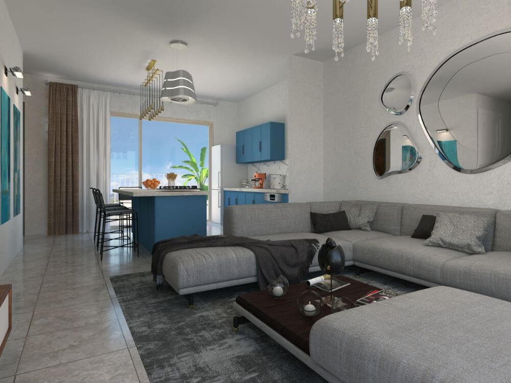 Apartments in Kyrenia, 43 m², £155,000 — Foto 6