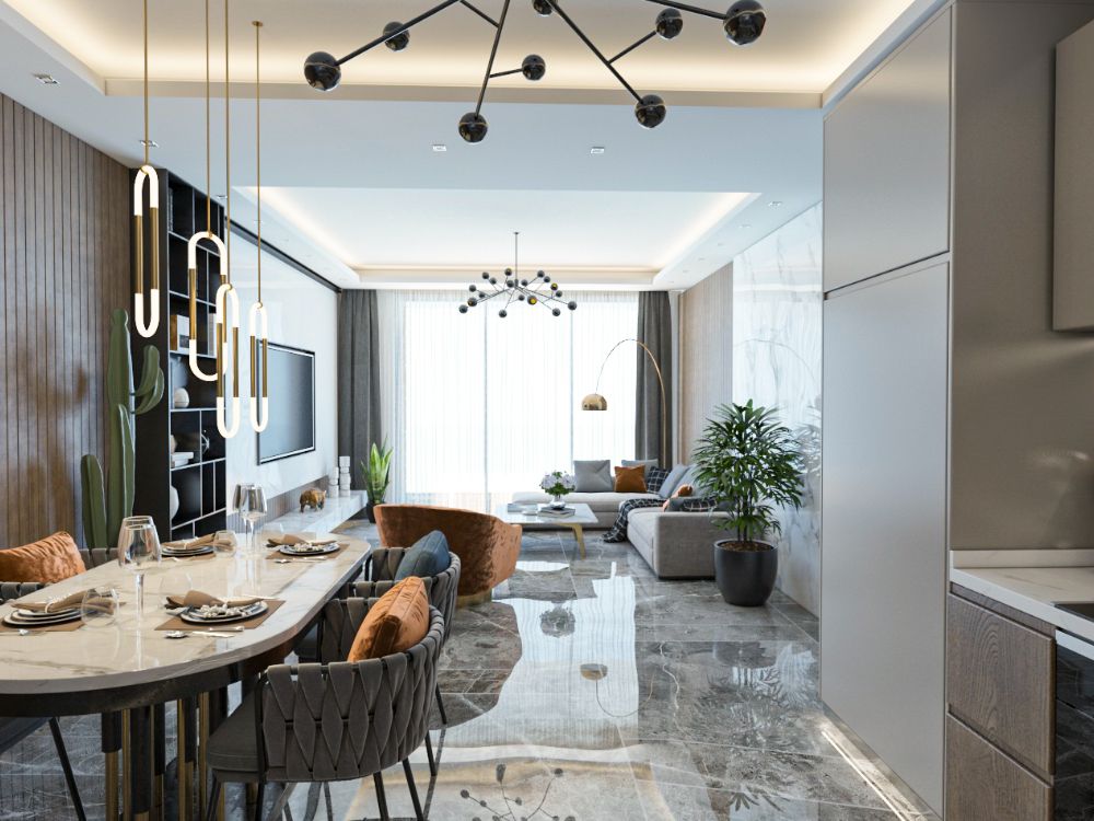 3-Room apartment in Iskele, 130 m2, £224,000