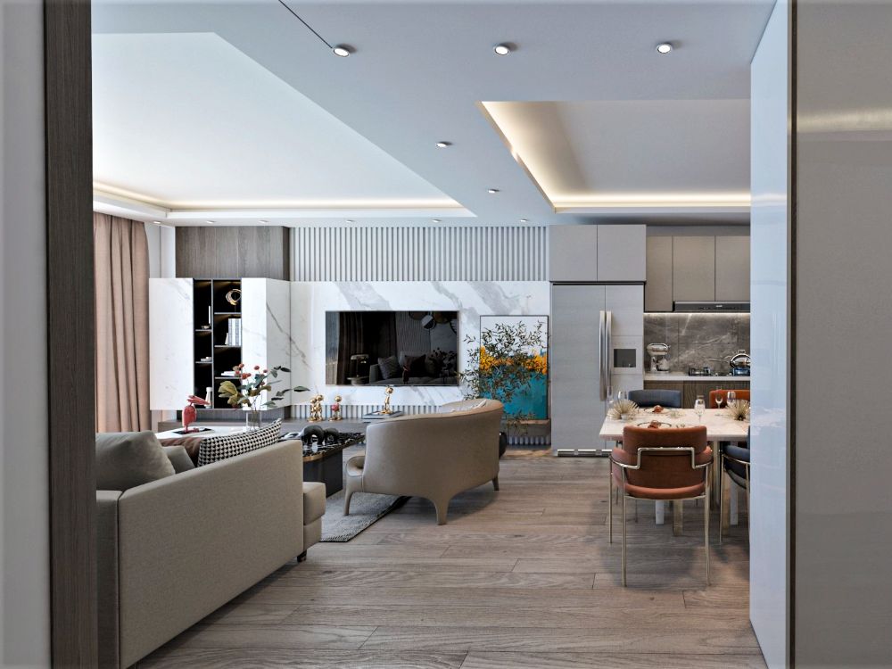 2-Room apartment in Iskele, 89 m2, £181,000