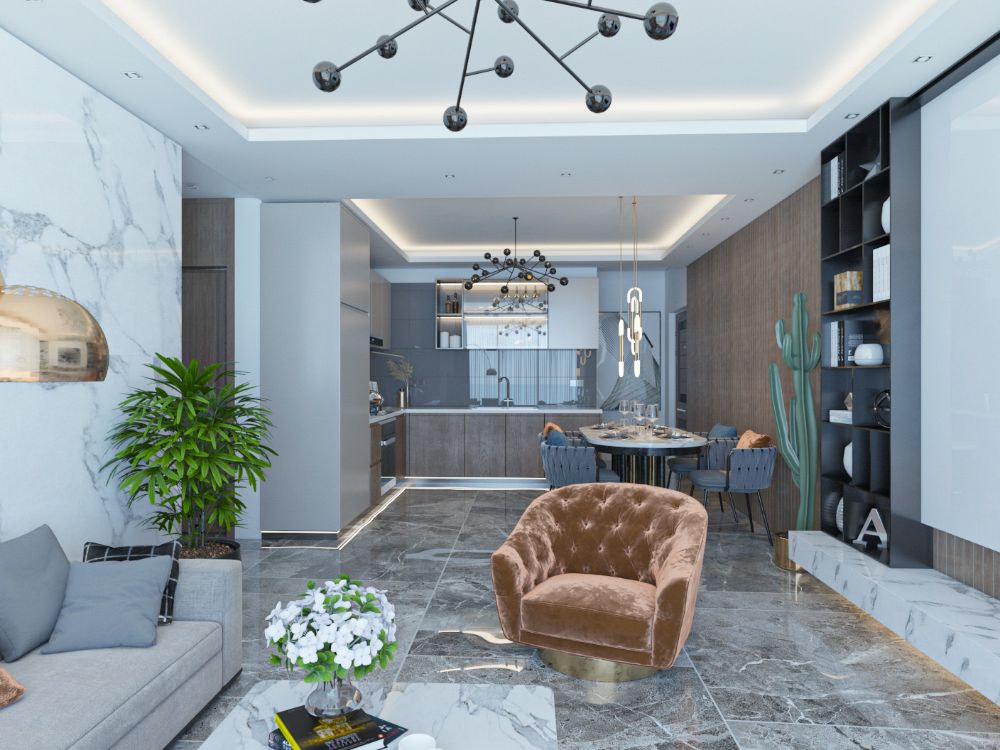 3-Room apartment in Iskele, 130 m2, £224,000
