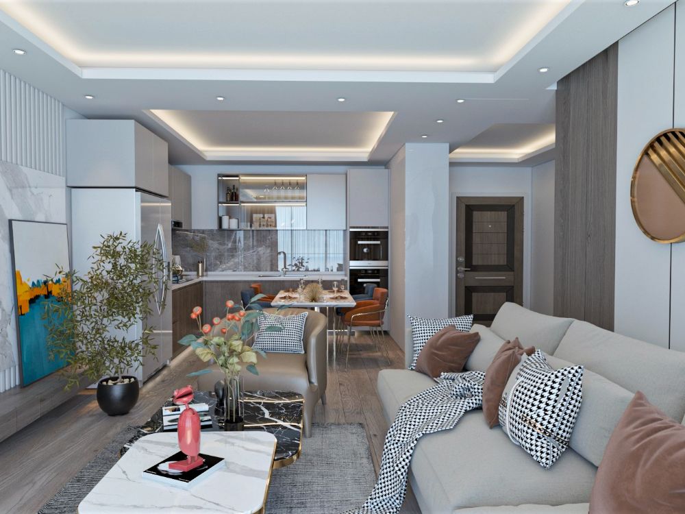 2-Room apartment in Iskele, 89 m2, £181,000