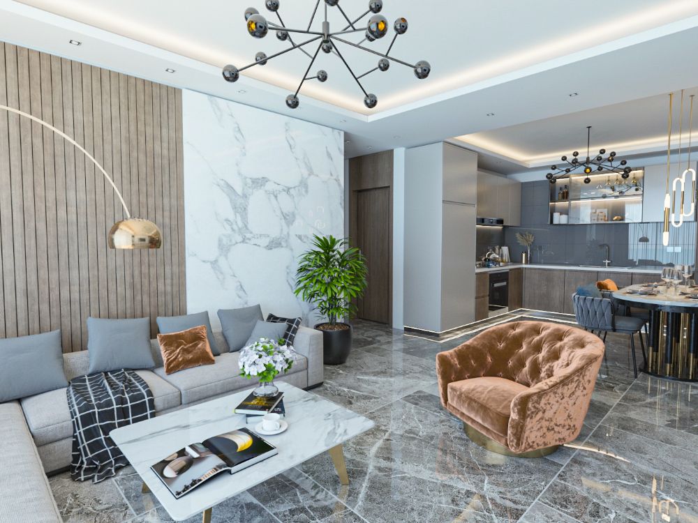 3-Room apartment in Iskele, 130 m2, £224,000
